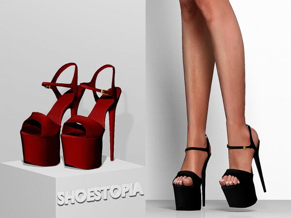 Stylish X-62 Sneakers for Sims 4 6 sims 4 cc shoestopia x 62 sneakers 7