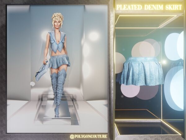 Stunning Silk Pompadour Outfit 7 sims 4 cc silk in pompadour outfit 16