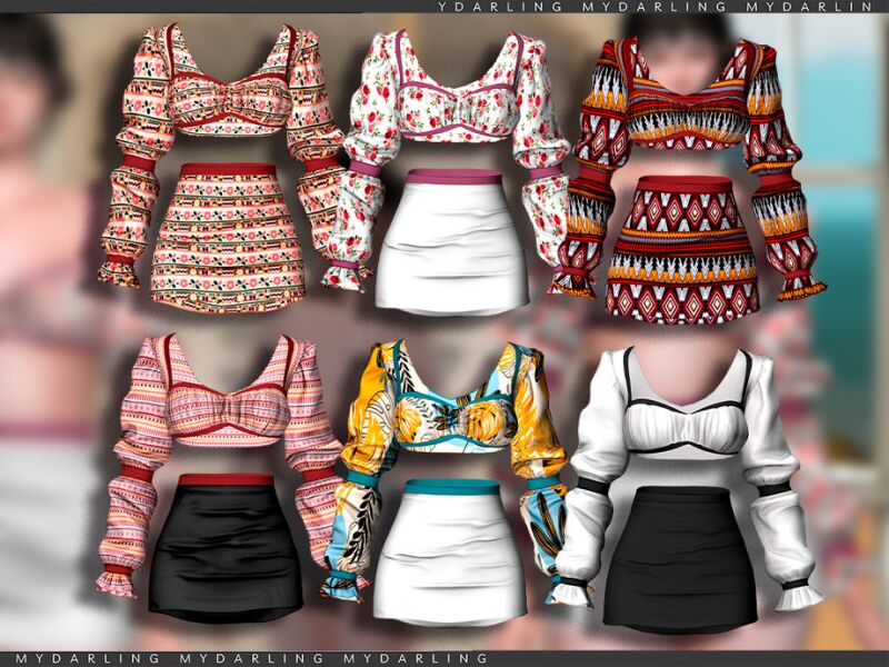 Stylish Elis Dress for Women 2 sims 4 cc simple elis dress for female by mydarling20 2