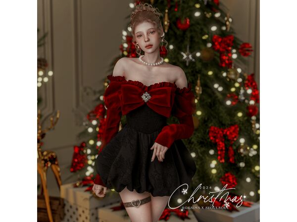 2024 X-Mas Collaboration: EGGSIMS x SEOULSOUL 4 sims 4 cc sims4 collabo 2024 x mas eggsims x seoulsoul 5