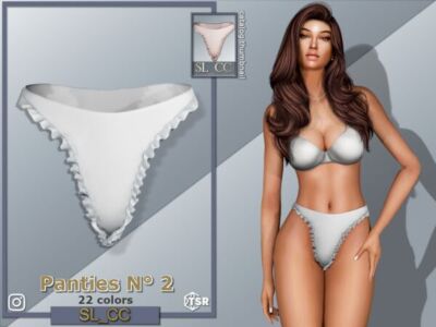Stylish SL Panties Collection Sims 4 CC