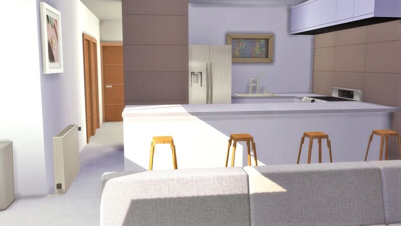Small And Modern House 9 sims 4 cc small and modern house 2