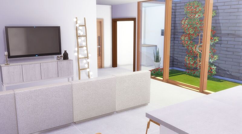 Small And Modern House 10 sims 4 cc small and modern house 3