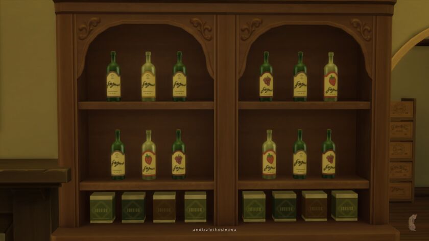 Discover Dani Wine and Spirits for Your Sims 3 sims 4 cc so i wanted a wine store in my save file and 6
