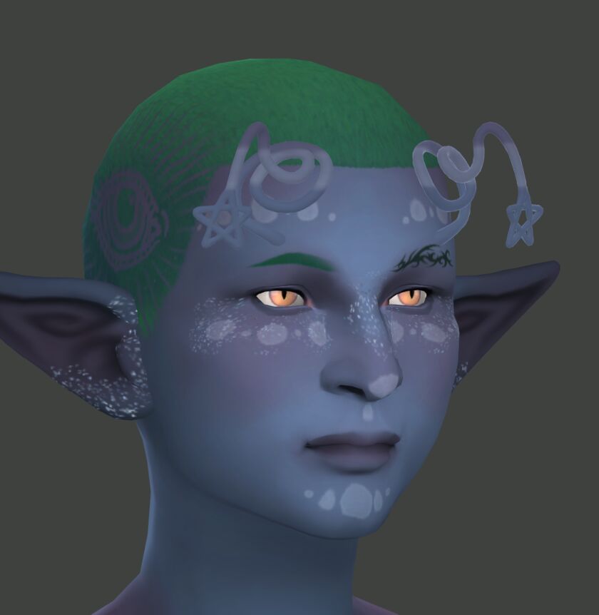 Star Springs Antennae - Two Versions Available! 4 sims 4 cc star sproings antennae 2 versions 5