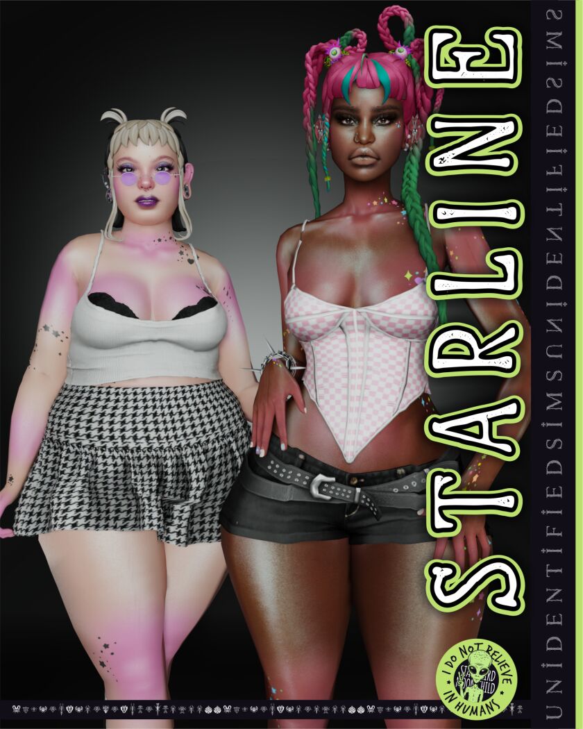 Discover the Starline Tattoo - TSR Exclusive 2 sims 4 cc starline tattoo tsr exclusive x10 colours found 5