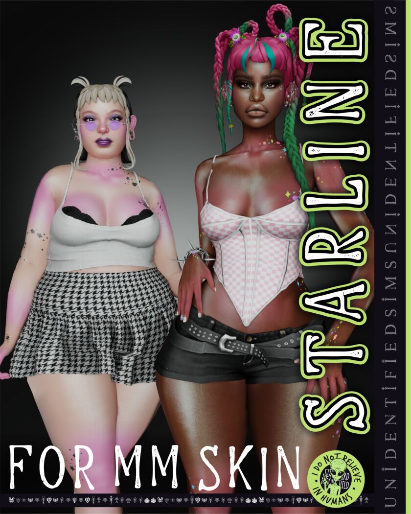 Discover the Starline Tattoo - TSR Exclusive 3 sims 4 cc starline tattoo tsr exclusive x10 colours found 6