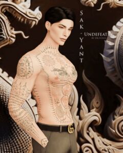 Tattoo Collection: SAK Yant Sims 4 CC