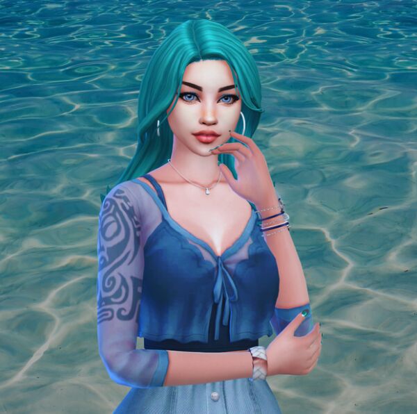 Taybis | Lily Rezende Mermaid Sims 4 CC