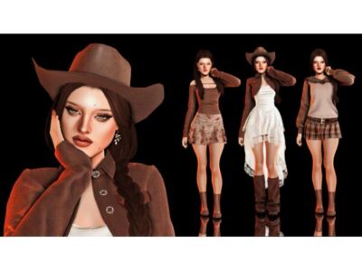Tessia Branson by Dorati Sims 4 CC