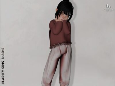 Stylish Toddler Pants by Thaeme Sims 4 CC