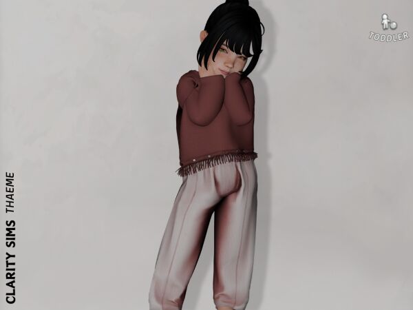 Stylish Toddler Pants by Thaeme Sims 4 CC