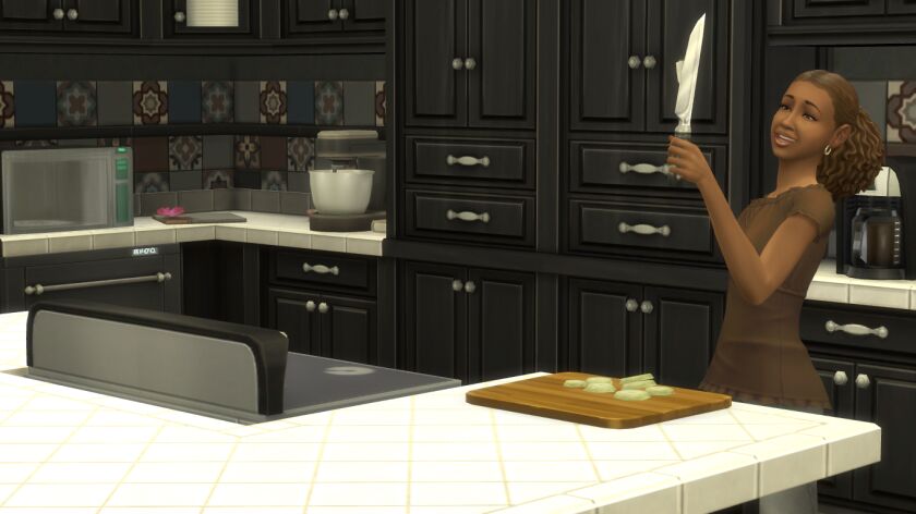 sims 4 cc thanksgiving spread in the sims the menu 2