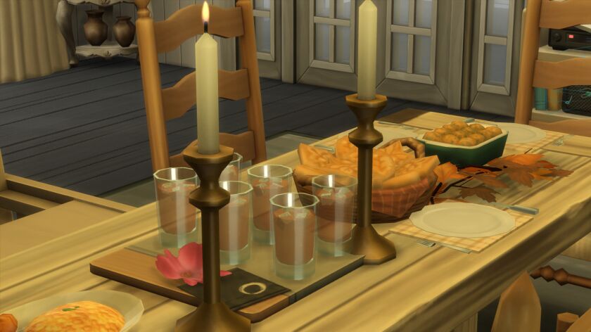 sims 4 cc thanksgiving spread in the sims the menu 3