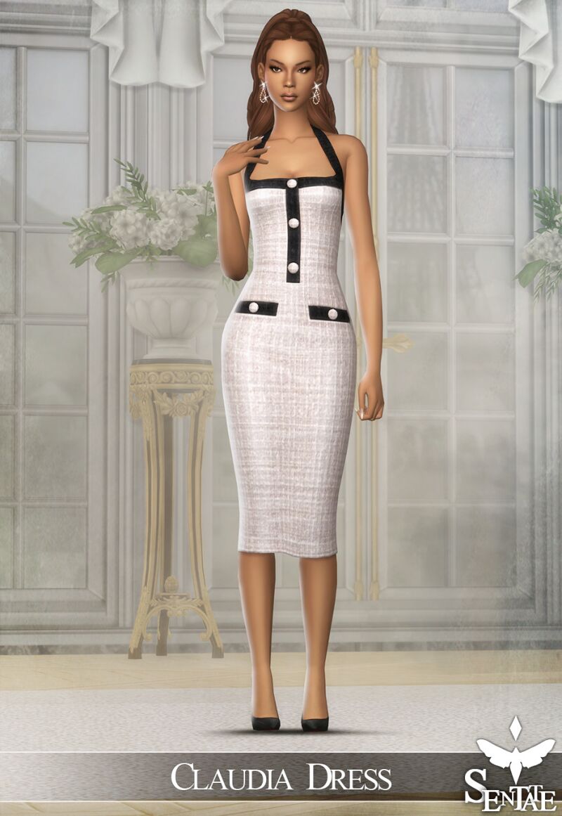 The Camellia Collection: Explore Stunning Outfits 5 sims 4 cc the camellia collection by sentate 4