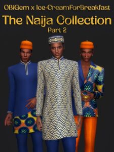The Naija Collection Part 2 – Obigem X Ice-Creamforbreakfast Sims 4 CC