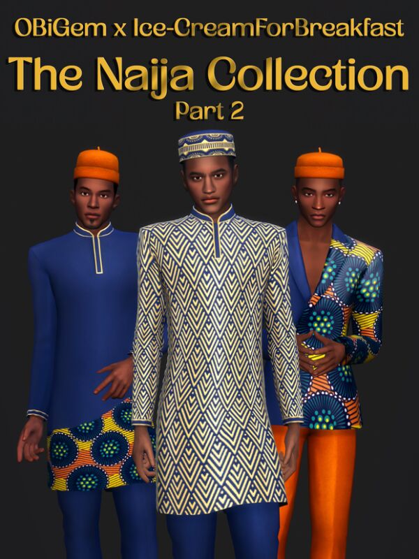 The Naija Collection Part 2 – Obigem X Ice-Creamforbreakfast Sims 4 CC