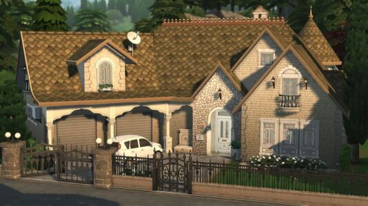 The Summer Home in Windenburg Sims 4 CC