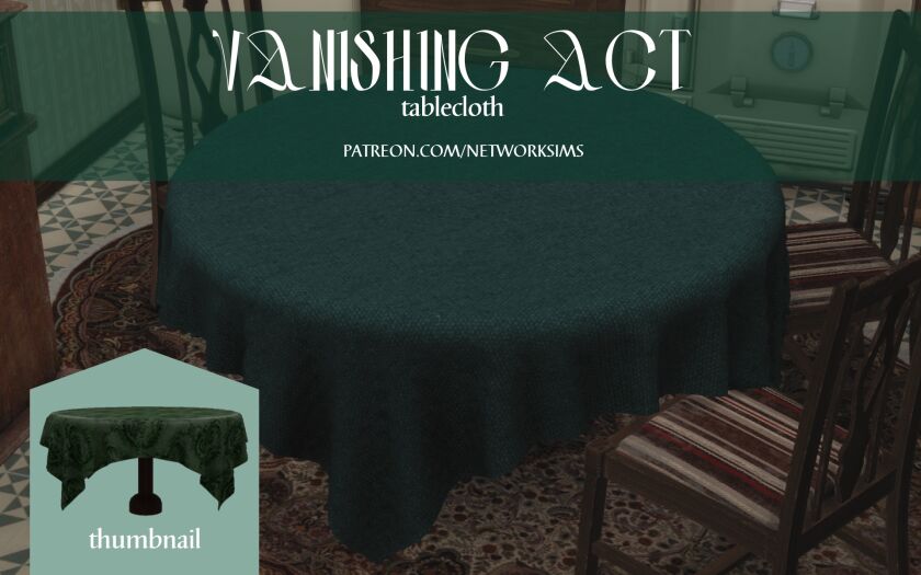 The Vanishing ACT - Table SET 4 sims 4 cc the vanishing act table set 3