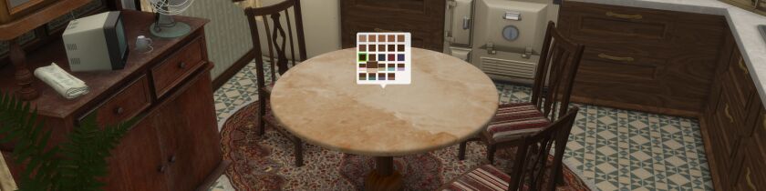The Vanishing ACT - Table SET 3 sims 4 cc the vanishing act table set 4