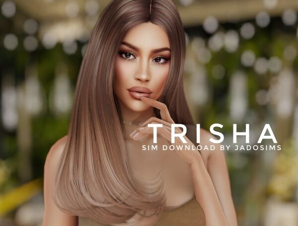 Download Trisha ♡ Sim Now! Sims 4 CC