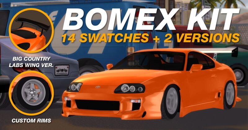 1998 Toyota Supra - Tyler Winston Cars 4 sims 4 cc tyler winston cars 1998 toyota supra mk 4 4