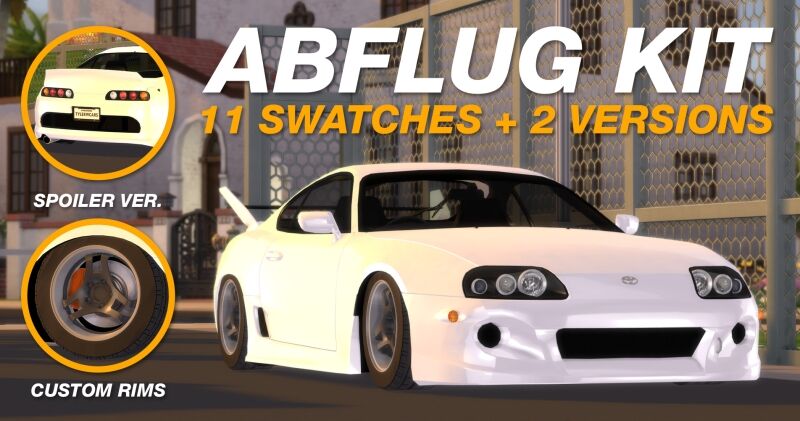 1998 Toyota Supra - Tyler Winston Cars 6 sims 4 cc tyler winston cars 1998 toyota supra mk 4 6