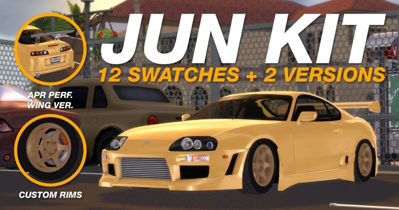 1998 Toyota Supra - Tyler Winston Cars 7 sims 4 cc tyler winston cars 1998 toyota supra mk 4 7