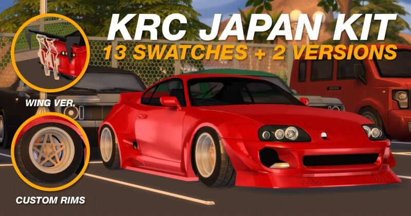 1998 Toyota Supra - Tyler Winston Cars 2 sims 4 cc tyler winston cars 1998 toyota supra mk 4 8