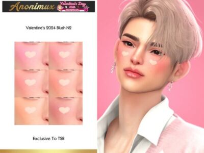 Valentine’s 2024 – Blush N2 by Anonimux Simmer Sims 4 CC
