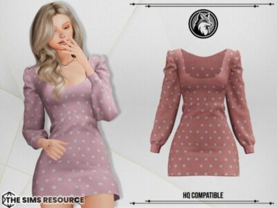 Vanya Dress By Forlima Sims 4 CC