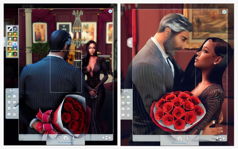 Vday Series V1 - Roses For HER 2 sims 4 cc vday series v1 roses for her by simwithshan 2