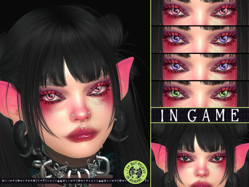 sims 4 cc void v1 eyes tsr exclusive x40 colours found in 3