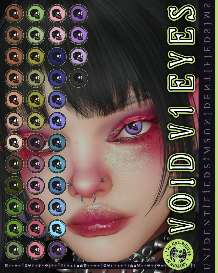 sims 4 cc void v1 eyes tsr exclusive x40 colours found in 6