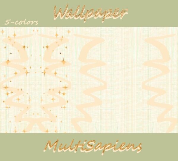 Stunning Wallpaper by Multisapiens 1 Stunning Wallpaper by Multisapiens Sims 4 CC