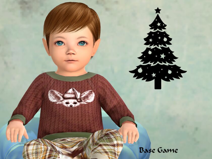 Matching Family Christmas Sweater! 2 sims 4 cc whats this an entire matching family christmas 5