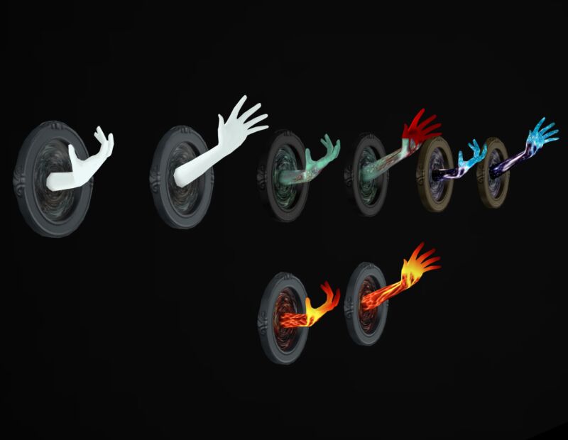 Spooky Decorative Arms for Halloween 3 sims 4 cc whs ghostlyarms by whyhellosims 3