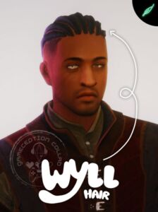 Wyll~ Hair by Thatonegreenleaf Sims 4 CC