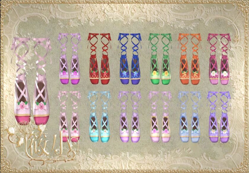 Twelve Ballet Princesses by X-Xiao 2 sims 4 cc x xiaotwelve ballet princesses contains 12 2