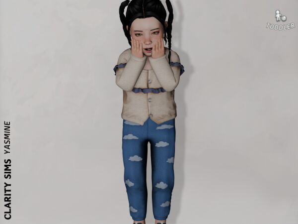 Yasmine – Toddler Pants Sims 4 CC