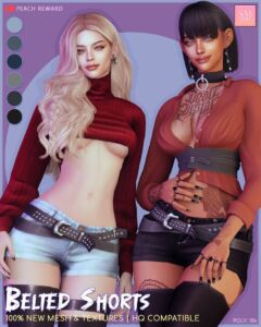 Download New Female and Male Items Sims 4 CC