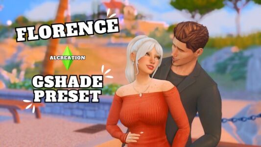 Gshade Preset Florence by Alcreation Sims 4 CC