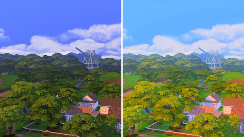 sims 4 cc ﾟ gshade preset florence by alcreation ﾟ 2