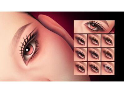 Enhance Your Look with 2D MM Betty Soft Lashes Sims 4 CC
