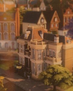 A Home For Students In Britechester Sims 4 CC
