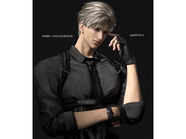 A × H Mocha Mousse Collection 5 sims 4 cc a x h mocha mousse by ashwwa 6