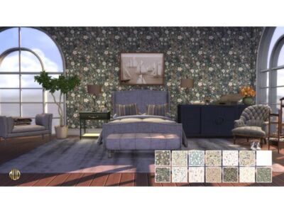 Anise Wallpapers by Tilly Tiger Sims 4 CC