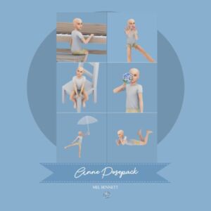Dynamic Anne Posepack Sims 4 CC