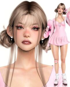 April By Deepmoon Sims 4 CC