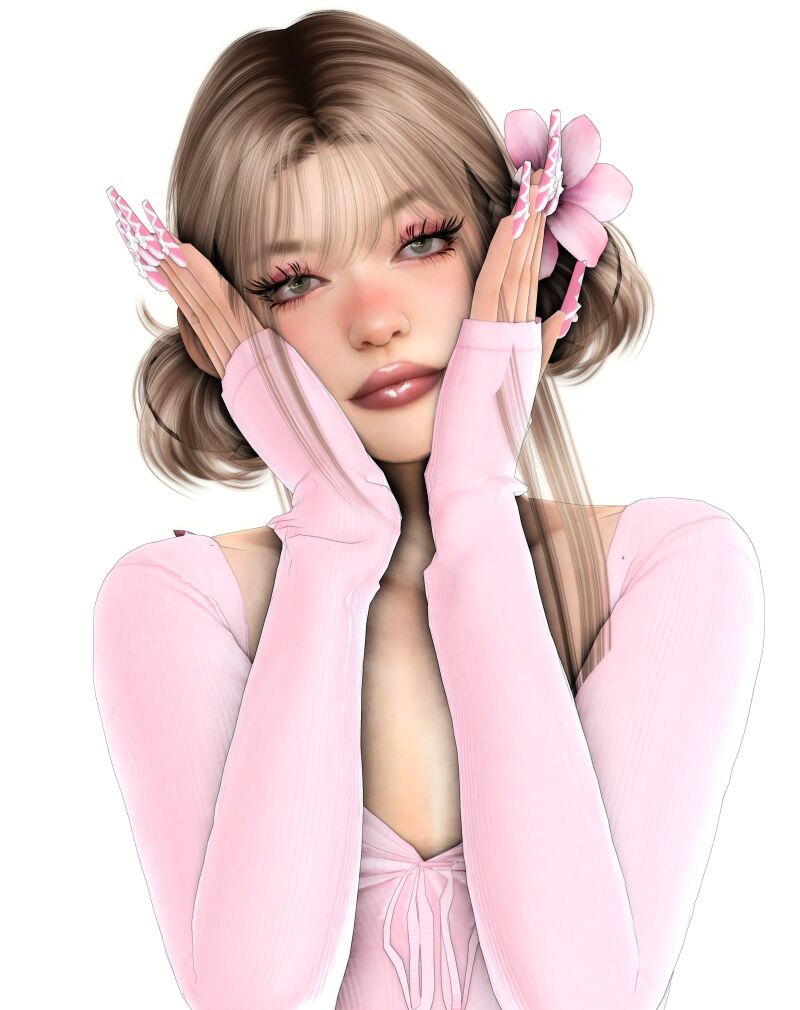 April By Deepmoon 2 sims 4 cc april by deepmoon 2